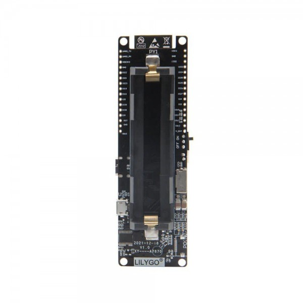 LilyGO TTGO T-SIM-A7670E R2 ESP32 - ESP32-WROVER - met 18650 Batterijhouder - zonder GNSS