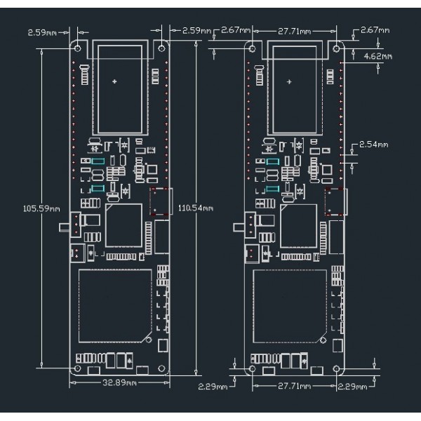 LilyGO TTGO T-SIM-A7670E R2 ESP32 - ESP32-WROVER - met 18650 Batterijhouder - zonder GNSS