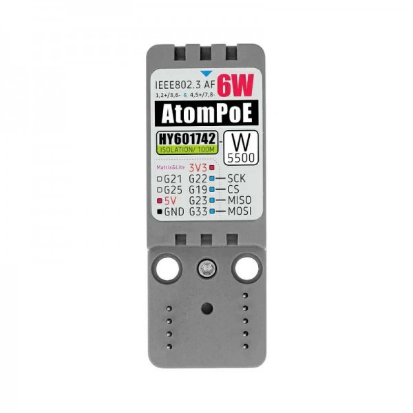 M5Stack Atomic PoE Base - W5500 Ethernet