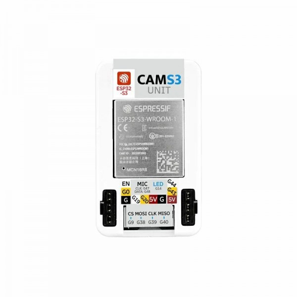 M5Stack CamS3 Unit - ESP32-S3 - PY260 Camera - with Microphone