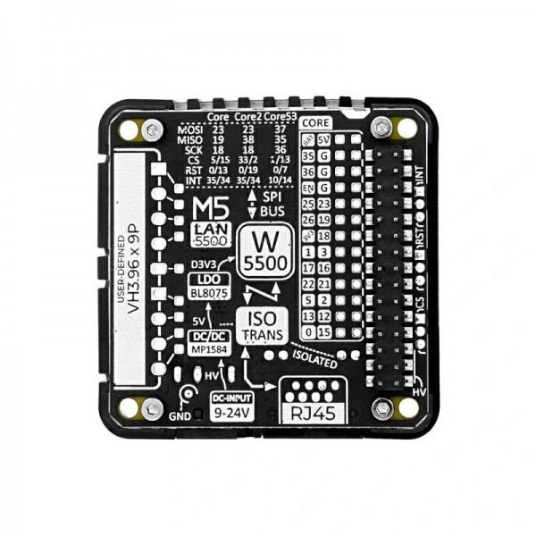 M5Stack LAN Module 13.2 - W5500 Ethernet - for M5Core