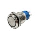 Metal Push Button 16mm - On-Off - with 3-6V RGB LED