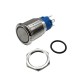 Metal Push Button 16mm - On-Off - with 3-6V RGB LED