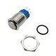 Metal Push Button 16mm - Raised - Reset - with 3-6V RGB LED Metal Push Button 16mm - Raised - Reset - with 3-6V RGB LED