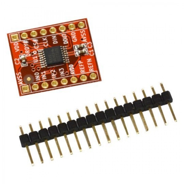 Olimex BB-ADS1220 ADC Module - 24bit - SPI - 4 Channels