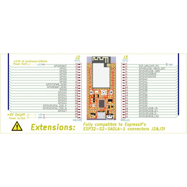 Olimex ESP32-S2-WROVER-DevKit-Lipo