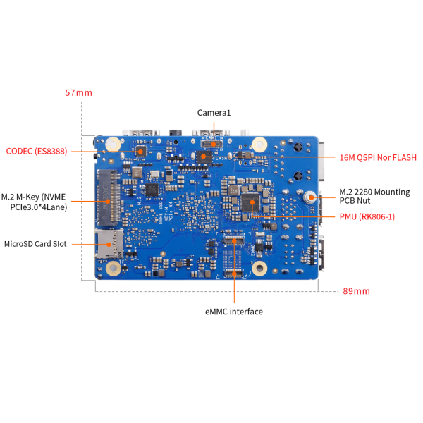 Orange Pi 5 Max - RK3588 - 16GB