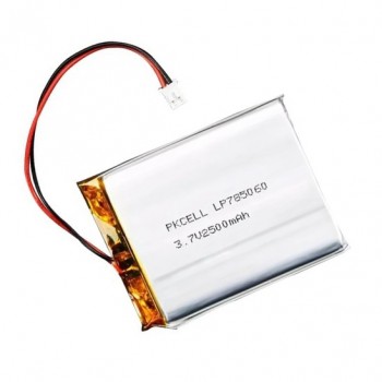 PKCELL Li-Po Battery 3.7V 2500mAh - JST-PH - LP785060