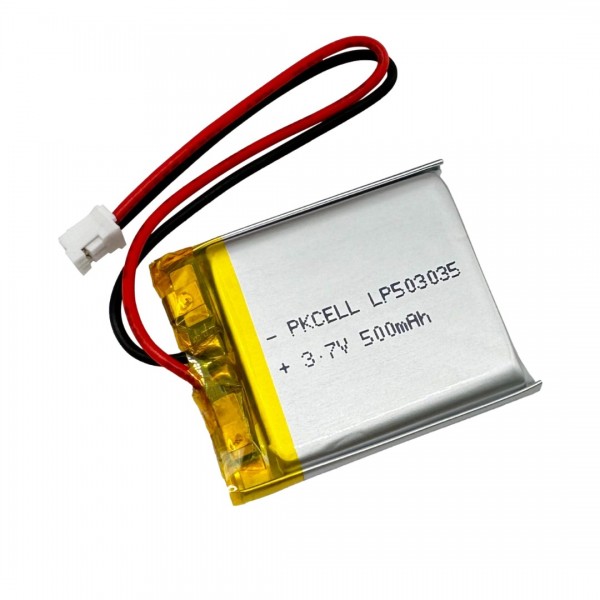 PKCELL Li-Po Batterij 3.7V 500mAh - JST-PH - LP503035