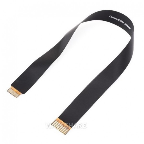 Waveshare Raspberry Pi 5 Camera Cable - 22 to 15 pin FPC-FFC flex - 30cm