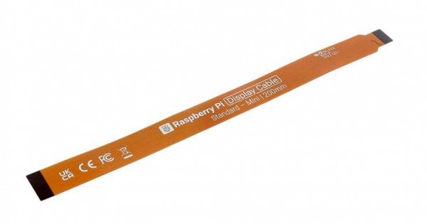 Raspberry Pi 5 Official Display Cable - 22 to 15 pin FPC-FFC flex ...