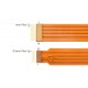 Raspberry Pi 5 Officiële Display Kabel - 22 naar 15 pin FPC-FFC flex - 20cm