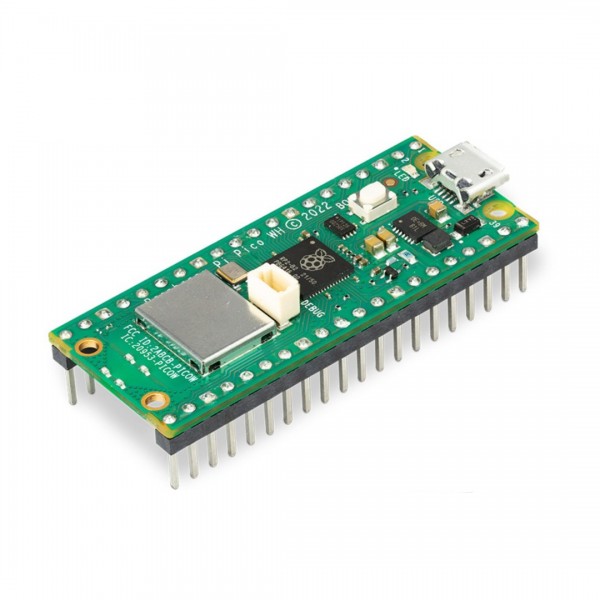 Raspberry Pi Pico WH with Soldered Headers - RP2040
