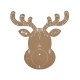 Reindeer PCB for DIY Solder Kit