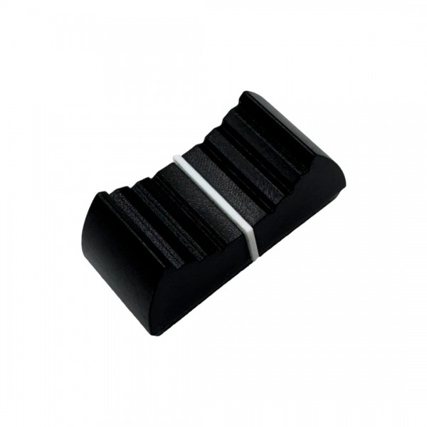 Slide Potentiometer Knob Black-White - 8mm