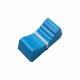 Slide Potentiometer Knob Blue-White - 8mm