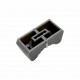 Slide Potentiometer Knob Gray-White - 8mm