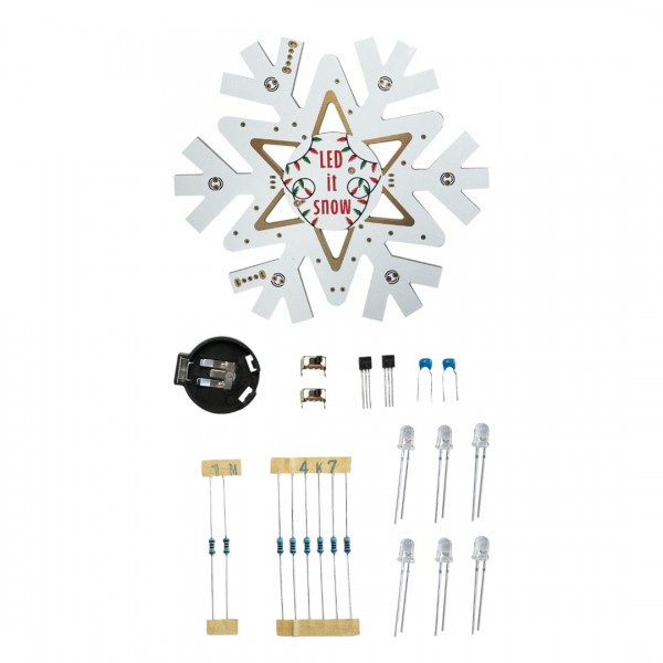 Snowflake DIY Solder Kit