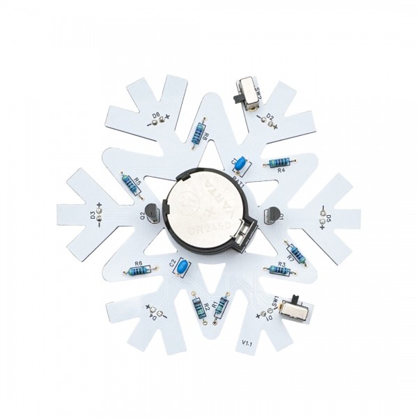 Snowflake DIY Solder Kit