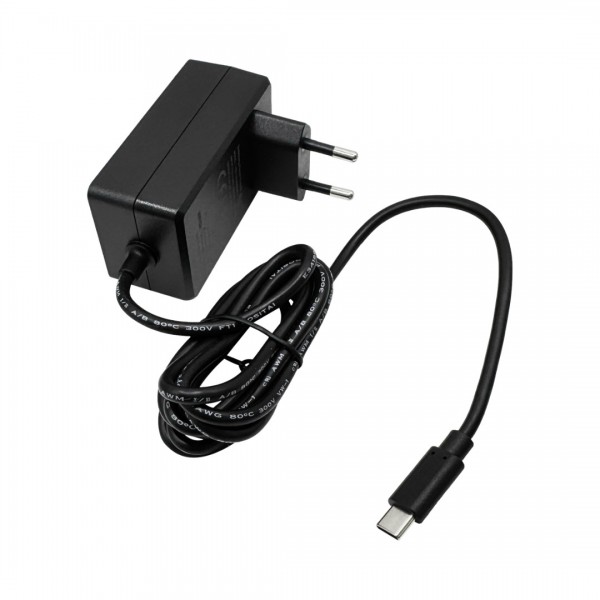 Sunshine USB-C Power Adapter - 5V 4A - Black