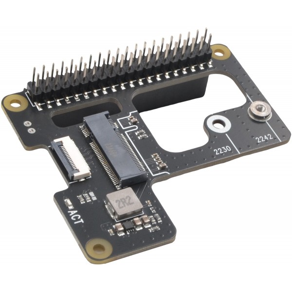 SupTronics X1000 PCIe to M.2 HAT - for NVMe SSD - for Raspberry Pi 5