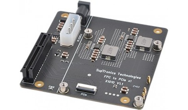 SupTronics X1010 PCIe x4 Slot Uitbreidingsboard - voor Raspberry Pi 5 SupTronics X1010 PCIe x4 Slot Uitbreidingsboard - voor Raspberry Pi 5