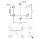Tactile Pushbutton Switch 4 Pin - With Red Orange Lighting
