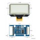 Waveshare 1.51 inch Transparent OLED Display 128*64 pixels - Blue - SPI