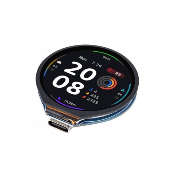 Waveshare ESP32-S3 with 1.28 inch Round IPS Display with Touchscreen and IMU