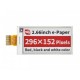 Waveshare 2.66 inch E-Ink E-Paper Display (B) Panel - 3 Colors