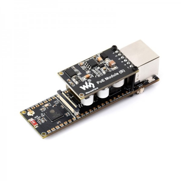 Waveshare ESP32-S3-POE-ETH Ethernet Development Board - Wi-Fi en Bluetooth - met PoE Module