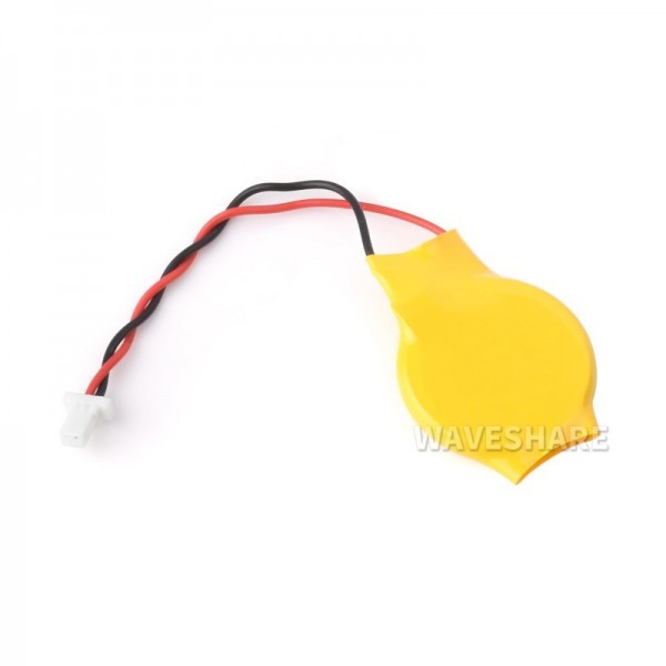 Waveshare RTC Batterij voor Raspberry Pi 5 - 3V 64mAh  - JST-SH