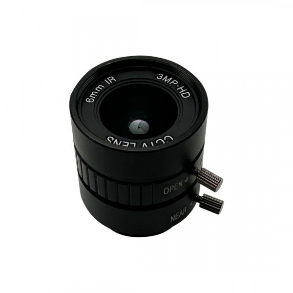 Raspberry Pi Wide Angle Camera Lens - 6mm - CS Mount