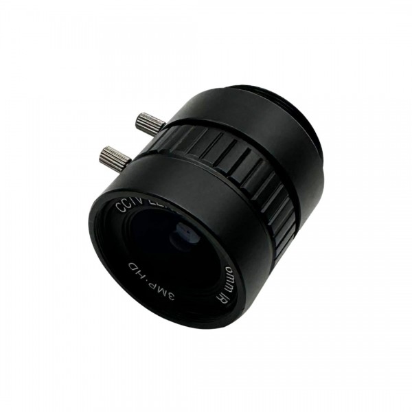Raspberry Pi Wide Angle Camera Lens - 6mm - CS Mount