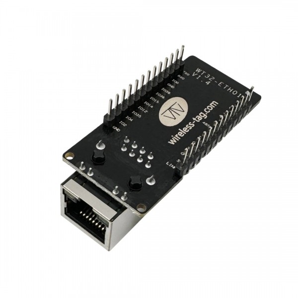WT32-ETH01 ESP32 Ethernet Development Board - with Wi-Fi and Bluetooth - Bottom Headers