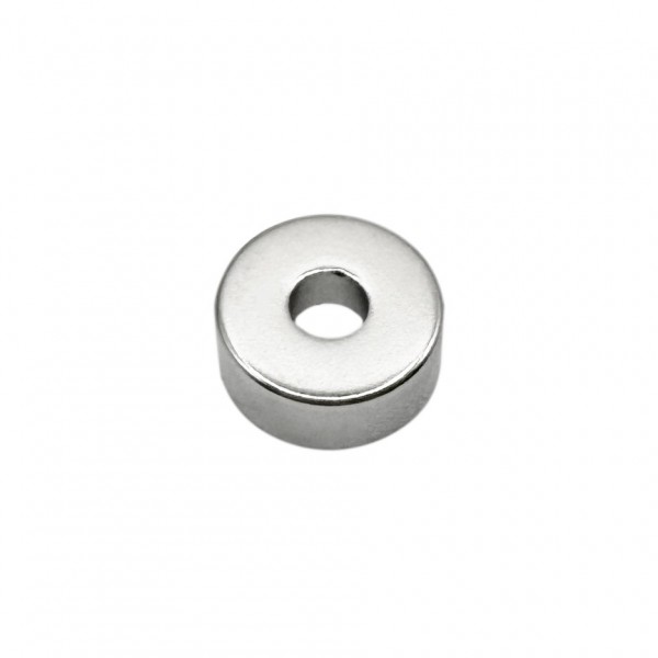 XMP Neodymium Magnet 12x5mm - with 4mm Countersunk Mounting Hole - N35