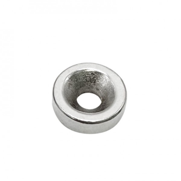 Neodymium Magnet 15x5mm - with 5mm Countersunk Mounting Hole