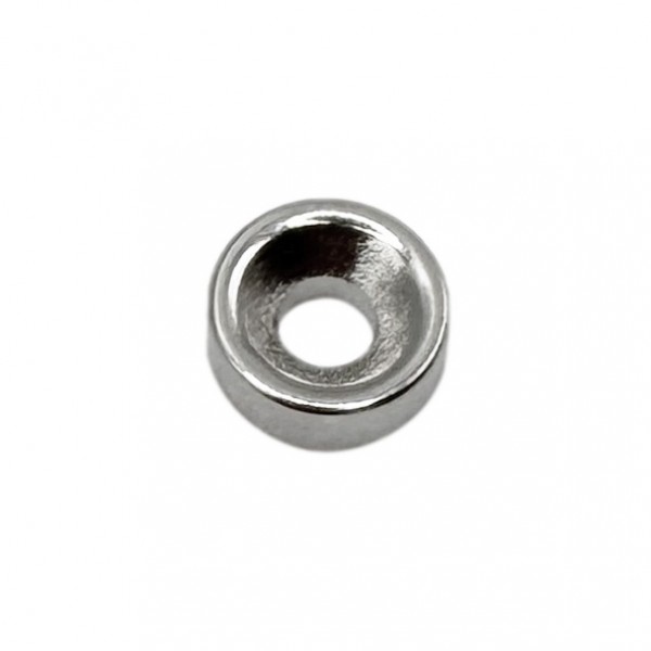 XMP Neodymium Magnet 8x3mm - with 3.2mm Countersunk Mounting Hole - N52