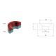 XMP Neodymium Magnet 8x3mm - with 3.2mm Countersunk Mounting Hole - N52