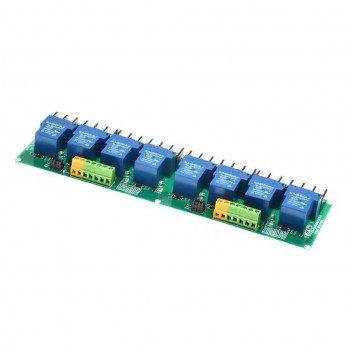 12V Relais Module - 8 Kanalen - Hoog-actief of Laag-actief - 30A