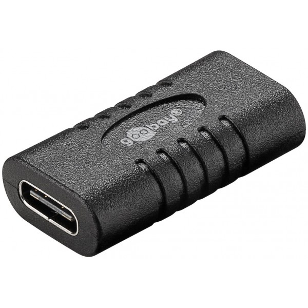 Goobay 45401 USB-C Female naar USB-C Female Adapter