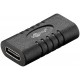 Goobay 45401 USB-C Female naar USB-C Female Adapter