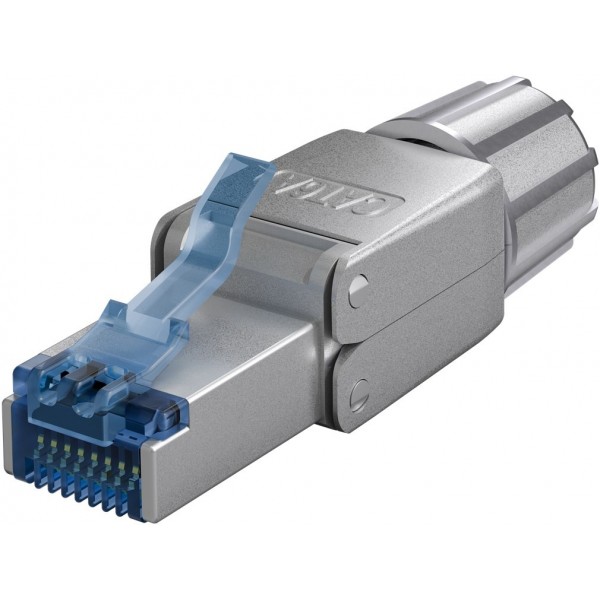 Goobay 65939 Tool-Free RJ45 Network Plug - CAT6a - STP Shielded