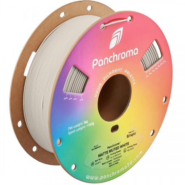 Polymaker Panchroma Mat PLA Filament 1.75mm - 1kg - Gedempt Wit