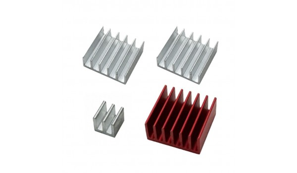 Aluminium Koelblok Kit - voor Orange Pi 3 LTS Aluminium Koelblok Kit - voor Orange Pi 3 LTS