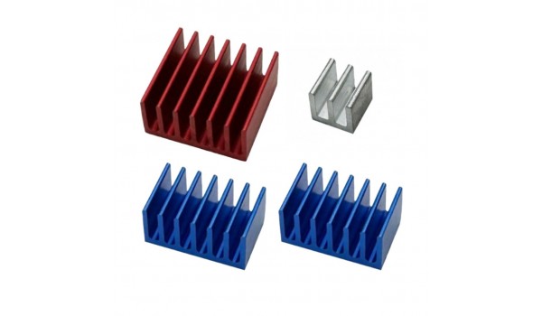 Aluminium Koelblok Kit - voor Orange Pi 5