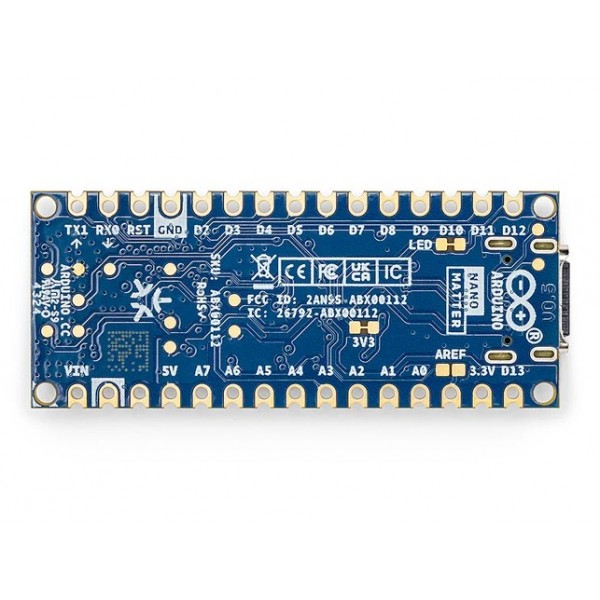 Arduino Nano Matter - Losse headers