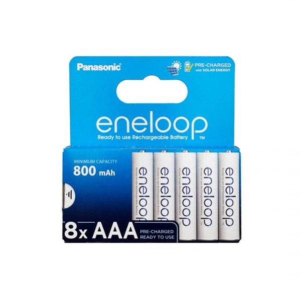 Eneloop - Rechargeable Battery - 8x AAA 800mAh