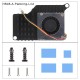 Geekworm H503 Actieve Koeler - Heatsink en PWM Ventilator - voor Raspberry Pi 5