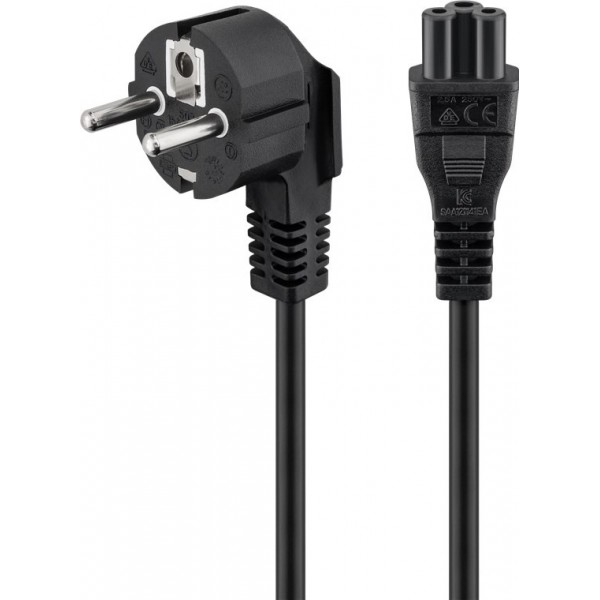 Goobay 68004 Standard 230V Power Supply Cable - IEC C5 - 1.8m